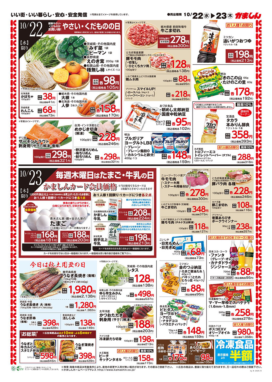 チラシ裏面