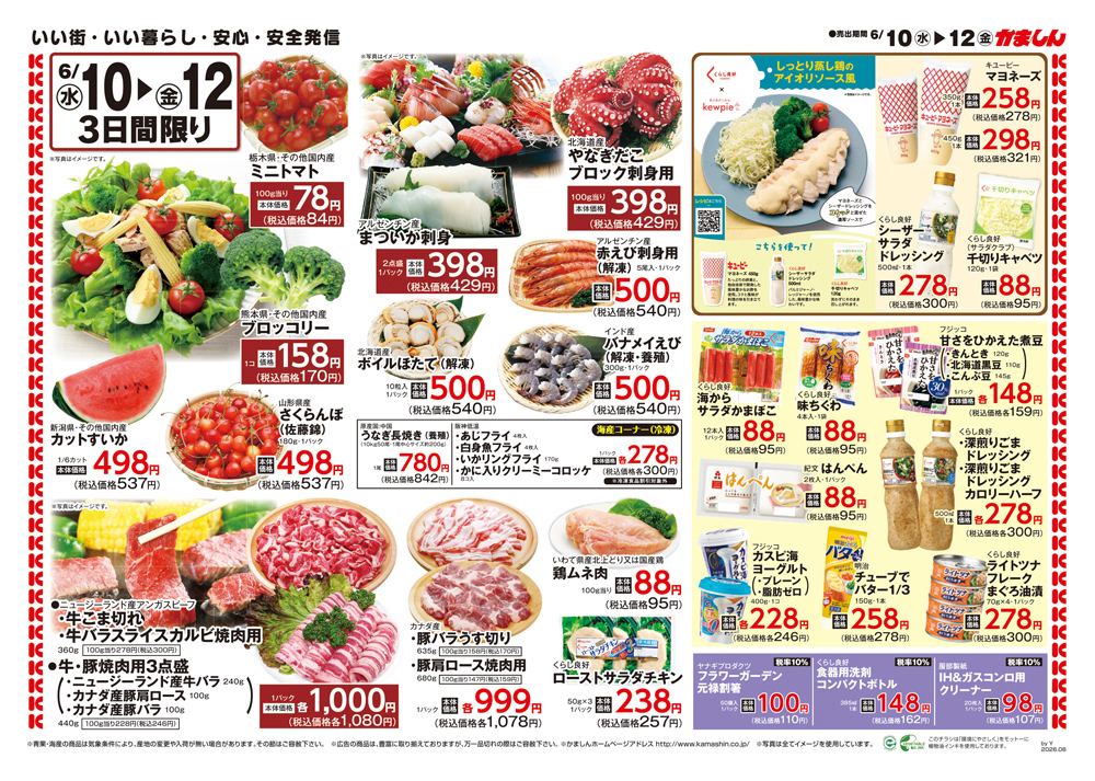 チラシ裏面