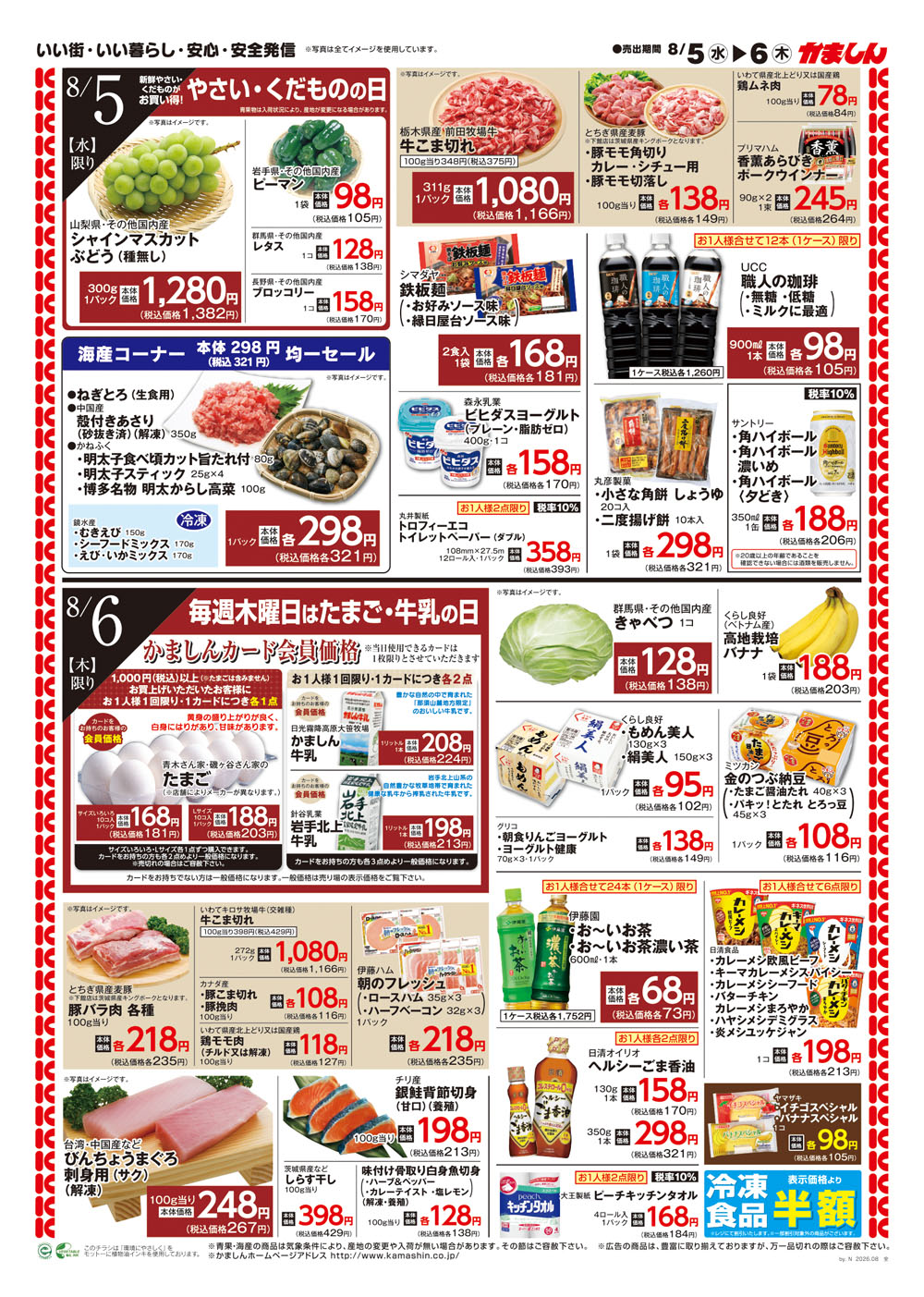 チラシ裏面